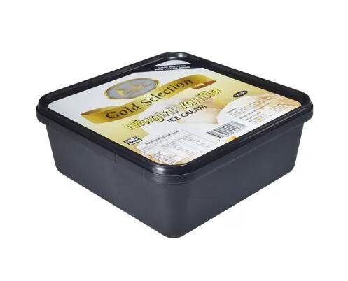 1.5L IML Plastic Ice Cream Container square shape