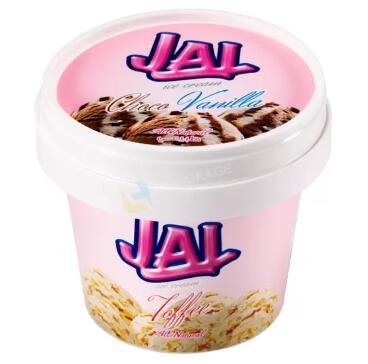 IML Plastic Ice Cream Container