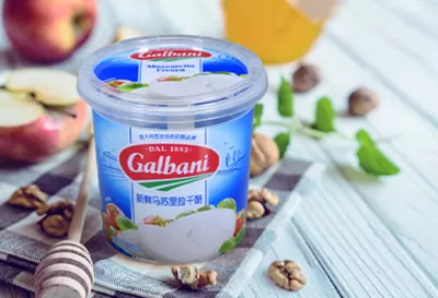 Chinese Snack Stomach Packed In An Alluring Cheese Packaging Cheese Container, Manufactured With Cheese IML Cup Technology – Cheesy Surprise!