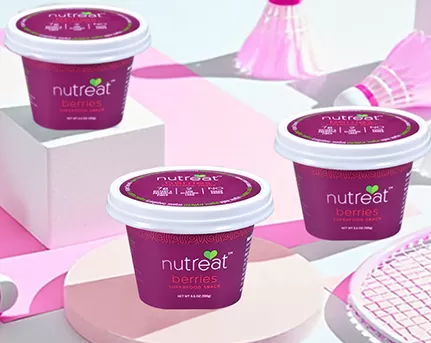 IML yogurt packaging