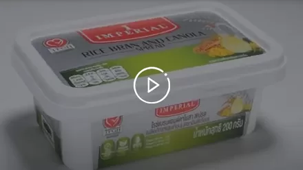 250g butter tub with IML printing