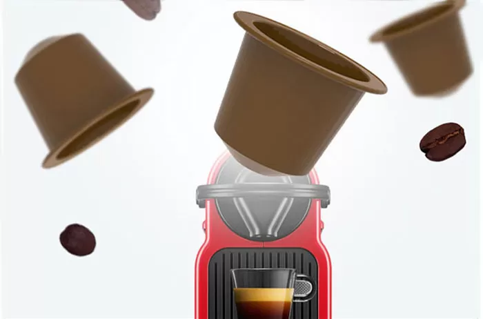 Eco-friendly compostable coffee capsules