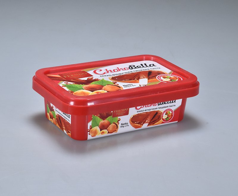 Custom Plastic Butter Container, available in various sizes and shapes.