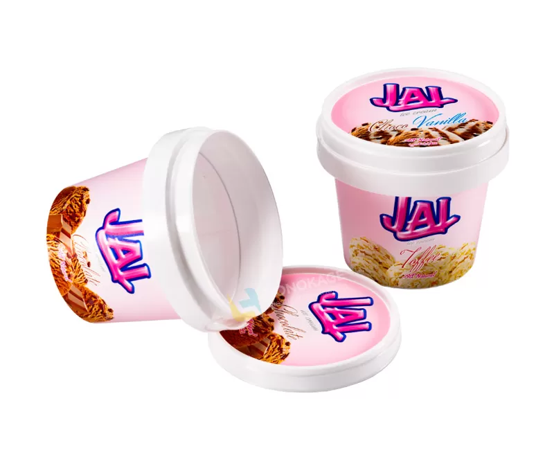 125ml IML plastic ice cream container