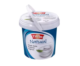 1L IML Plastic Ice Cream Container with handle round shape