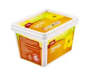 500g IML Plastic butter Container rectangular shape