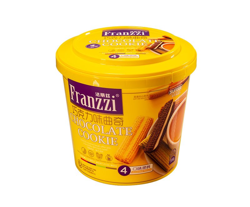 5.0L IML Plastic biscuit bucket round shape (no handle)