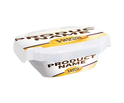 250ml dip pot with IML